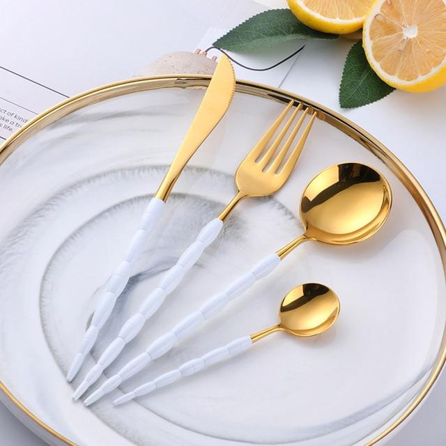 Grecia - Luxus Besteckset mit Einzigartigem Griff