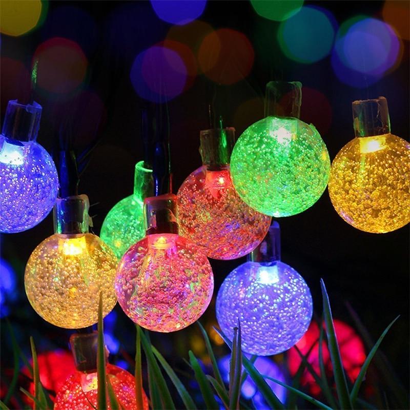 ColorSol - Solarbetriebene LED-Kugelkette