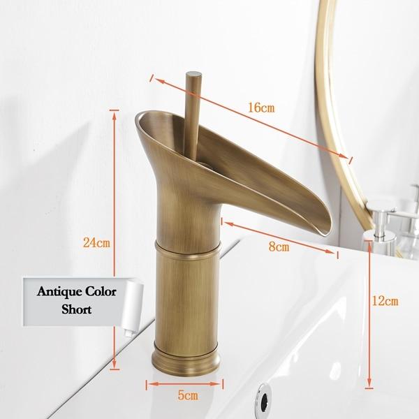 Clifton - Elegante Eingriff-Wasserfall-Badezimmerarmatur