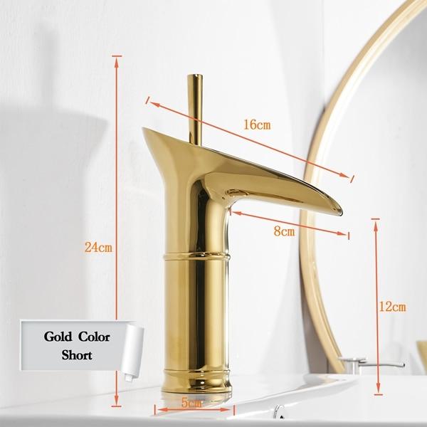 Clifton - Elegante Eingriff-Wasserfall-Badezimmerarmatur
